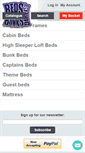 Mobile Screenshot of bedsandbunksdirect.co.uk